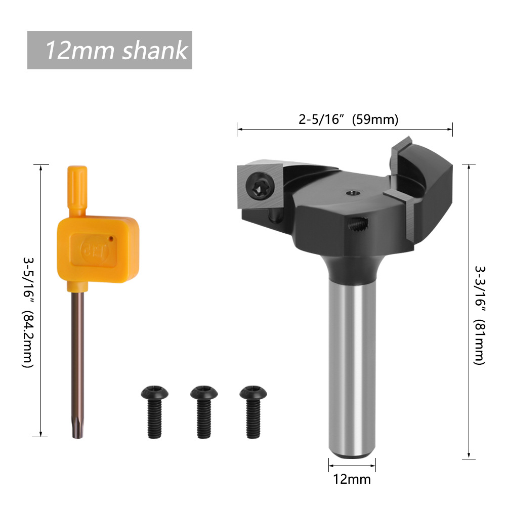 Three-blade-8MM-12MM-12quot-Shank-Router-Bit-Wood-Milling-Cutter-Planing-Tool-Woodworking-Tools-1911828-5