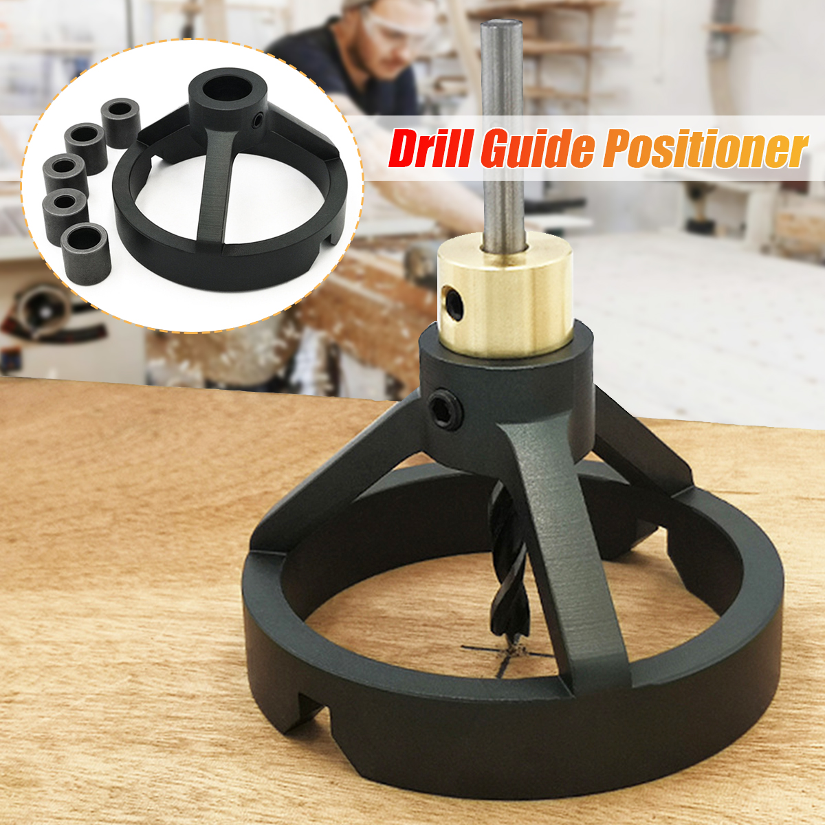Vertical-Drill-Guide-Positioner-Straight-Carpentry-Hole-Puncher-Woodworking-Tool-1670895-1