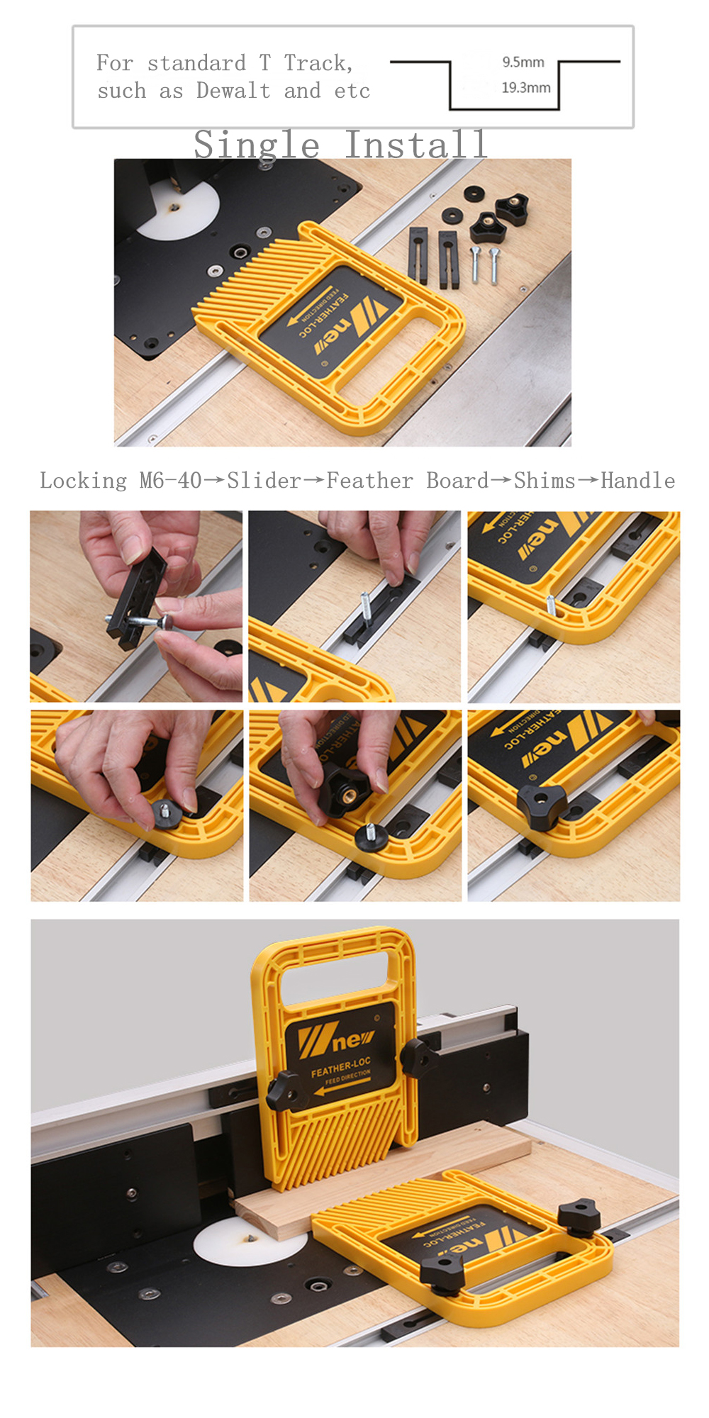 Wnew-Lengthened-Double-Feather-Boards-160mm-Adjust-Featherboards-Safety-for-Table-Saw-Router-Table-B-1667919-7