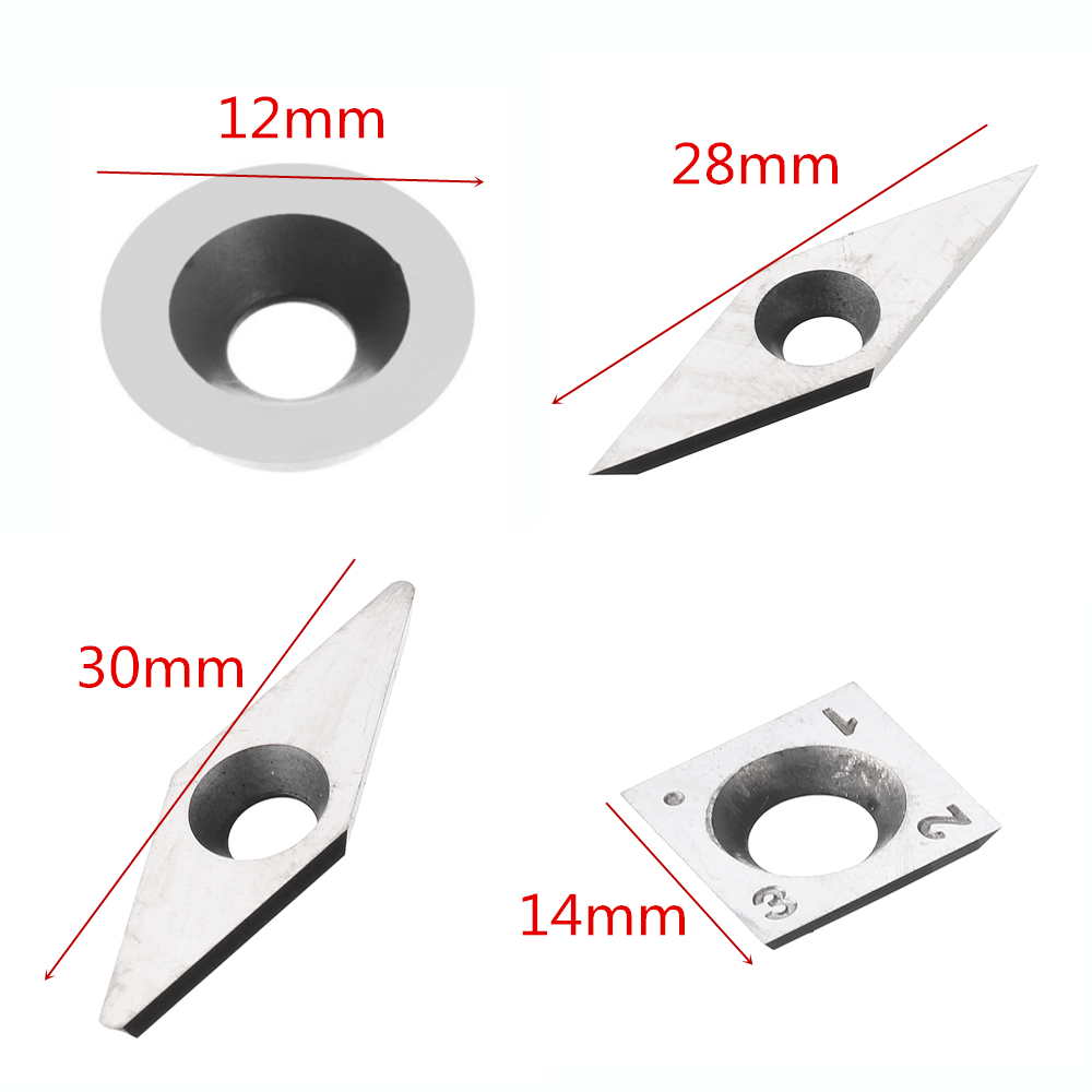 Wood-Turning-Tool-With-Wood-Carbide-Insert-Cutter-Square-Shank-Woodworking-ToolAluminum-Alloy-Handle-1433064-2
