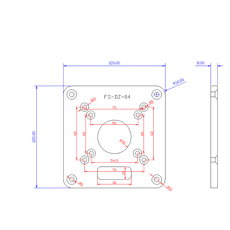 Woodworking-120x120mm-Aluminum-Alloy-Router-Table-Insert-Plate-Mounting-Base-Plate-for-MAKITA-RT0700-1542789-9