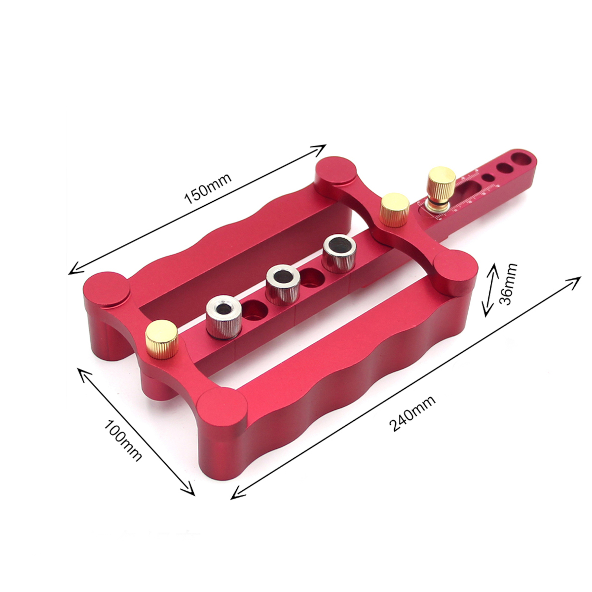 Woodworking-Hole-Locator-Kit-Aluminium-Alloy-Dowelling-Jig-Locator--Pocket-Hole-Jig-with-Storage-Box-1766281-9