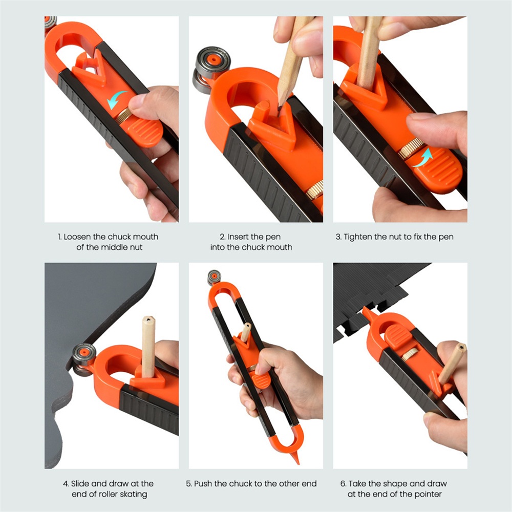 Woodworking-Measuring-Contour-Gauge-with-Lock-Widen-Shape-Taker-Shape-Duplication-Tool-for-Corners-W-1901837-12