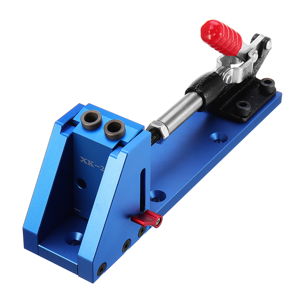 XK-2-Aluminum-Alloy-Pocket-Hole-Jig-System-Woodworking-Drill-Guide-with-Toggle-Clamp-95mm-Step-Drill-988614-3
