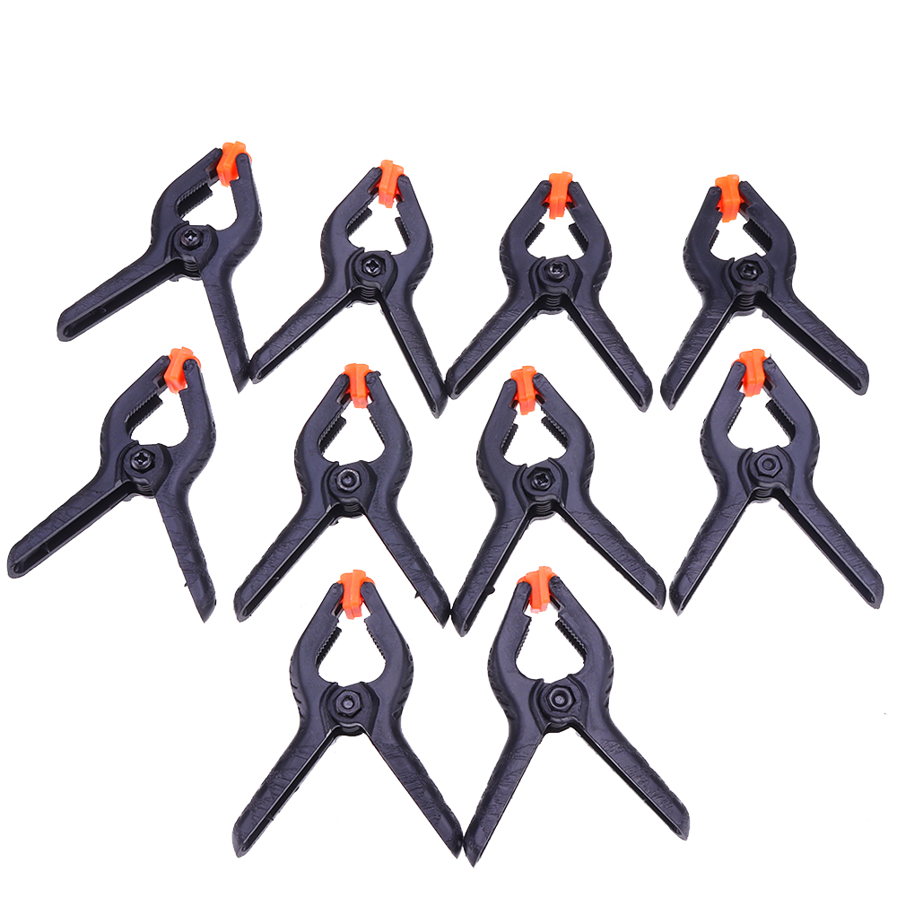 10Pcs-2inch-Spring-Clamps-DIY-Woodworking-Tools-Plastic-Nylon-Clamp-Woodworking-Spring-Clip-Photo-St-1453905-1