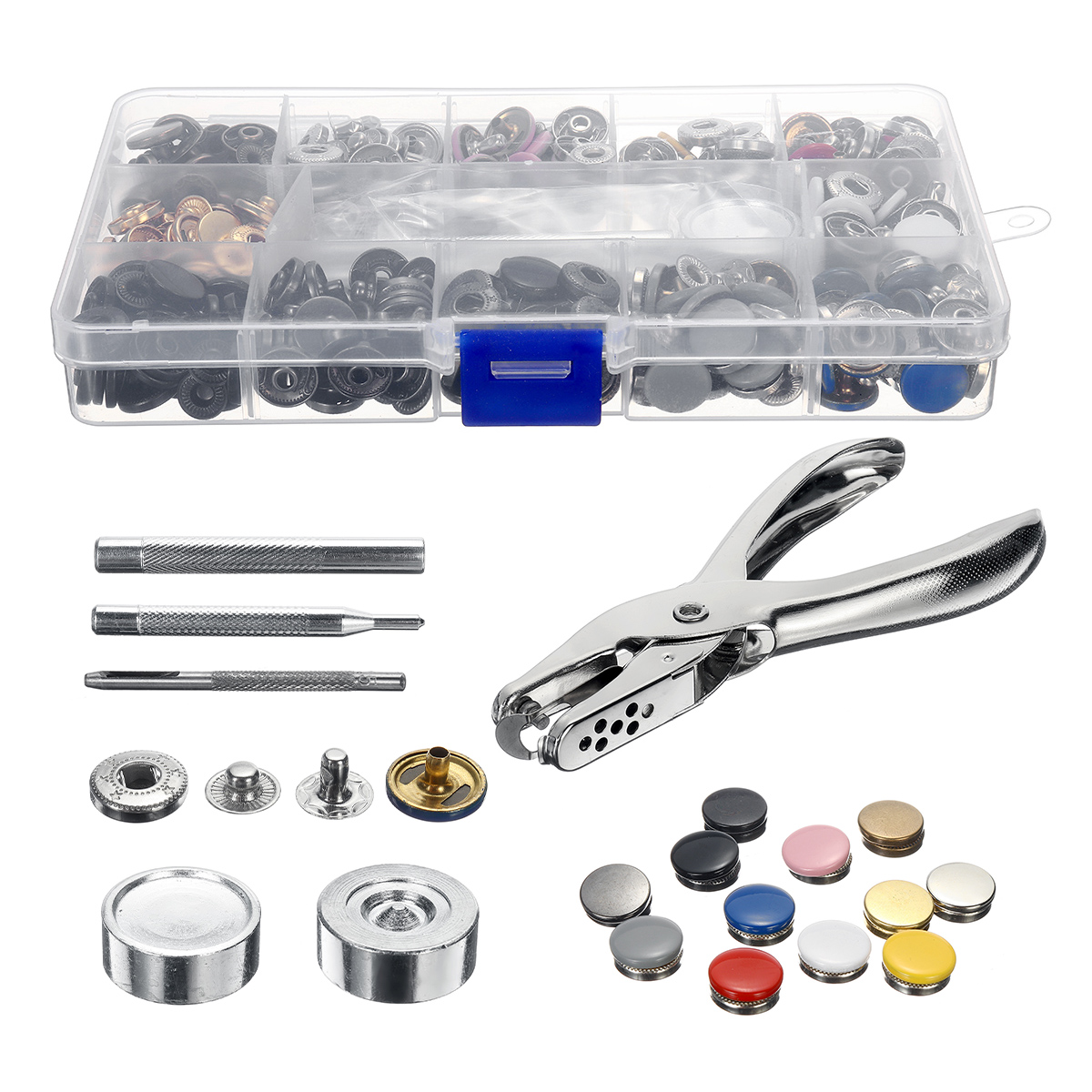 120Pcs-Metal-Buttons-Set-Press-Studs-with-4Pcs-Fixing-Tools-1Pcs-Pliers-1708786-3