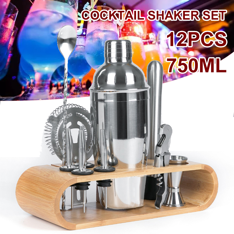 12Pcs-075Ltr-Stainless-Steel-Ice-Mixer-Set-Cocktail-Shaker-Mixer-Maker-Bar-Drink-Tools-1724897-2