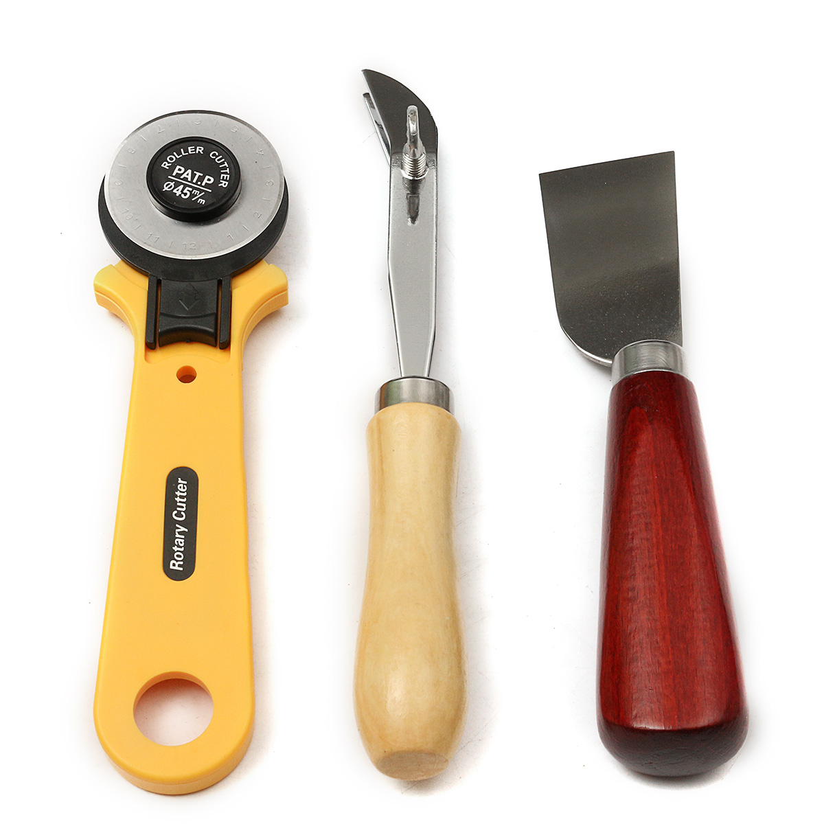 19pcs-Leather-Craft-Punch-Tools-Stitching-Carving-Working-Sewing-Saddle-Groover-Kit-1104765-3