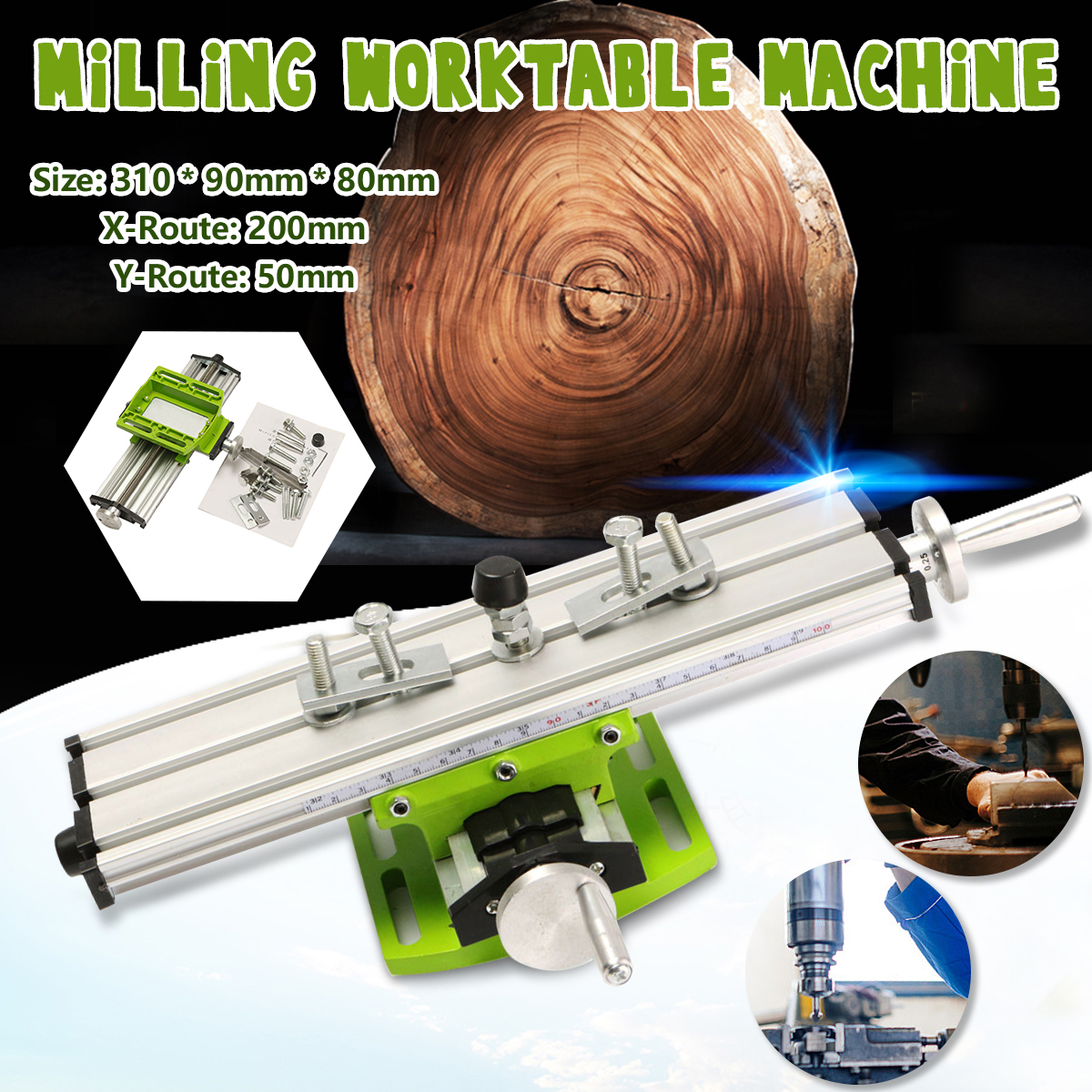 2-Axis-Milling-Compound-Working-Table-Cross-Sliding-Bench-Drill-Vises-Fixture-DIY-1185581-3