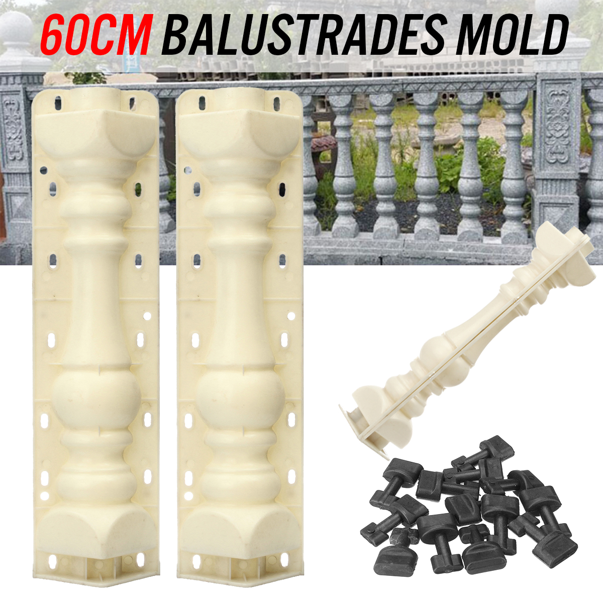 2Pcs-60cm-Balustrades-Molds-DIY-Mould-for-Concrete-Plaster-Cement-Garden-Decor-1395447-1
