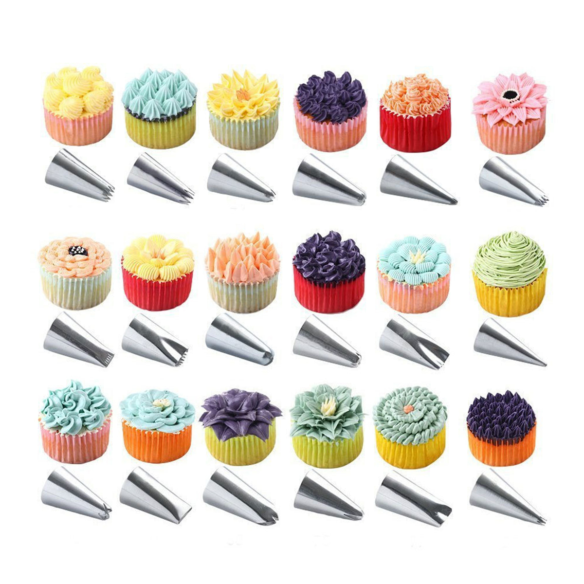 45PcsSet-Cake-Turntable-Rotating-Rack-Knife-Pastry-Nozzle-Decor-DIY-Baking-Tool-1718388-3