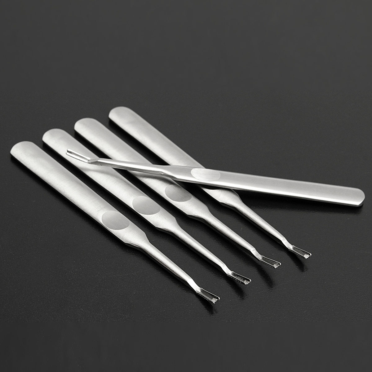 5Pcs-V-Shaped-Hand-Working-Leather-Groover-Edge-Beveler-Skiving-Craft-DIY-Tool-1122707-4