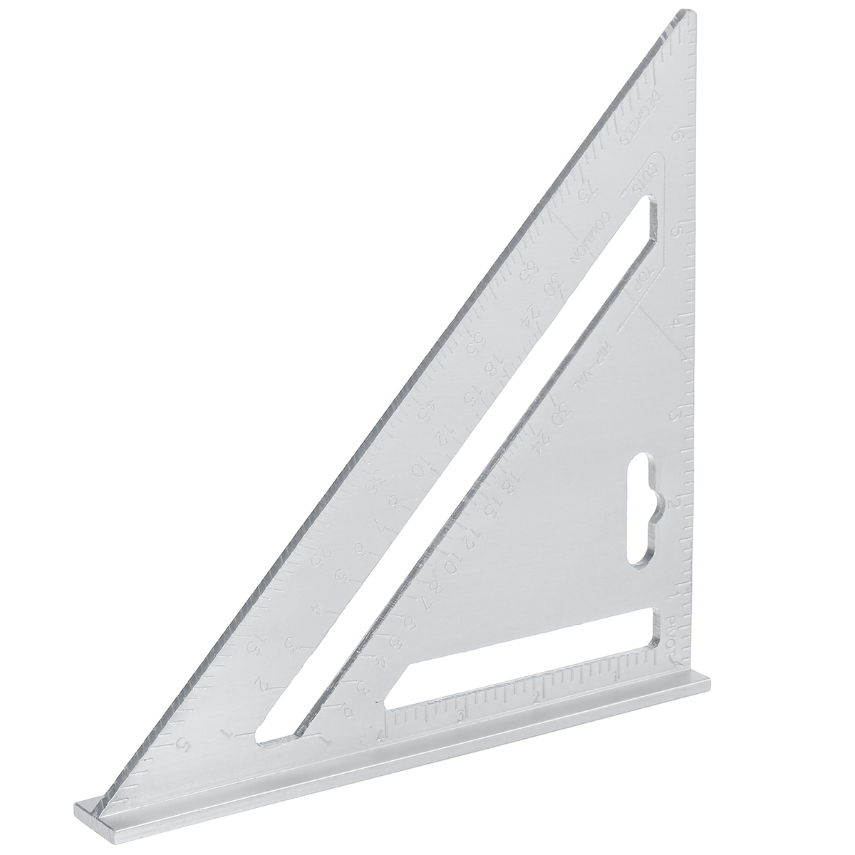 712-Aluminum-Alloy-Angle-Square-Triangle-Ruler-Roofing-Carpenter-Wood-Working-Tool-1771401-8