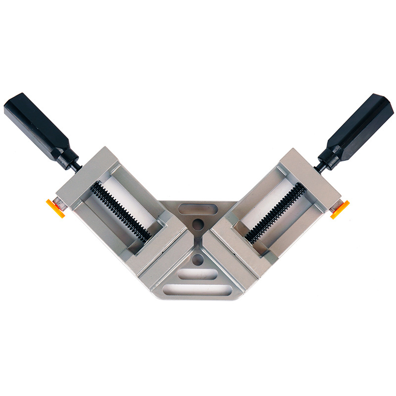 90deg-Right-Angle-Aluminum-Alloy-Woodworking-Clamp-with-SingleDouble-Handle-Vice-Holder-Tools-1567759-2