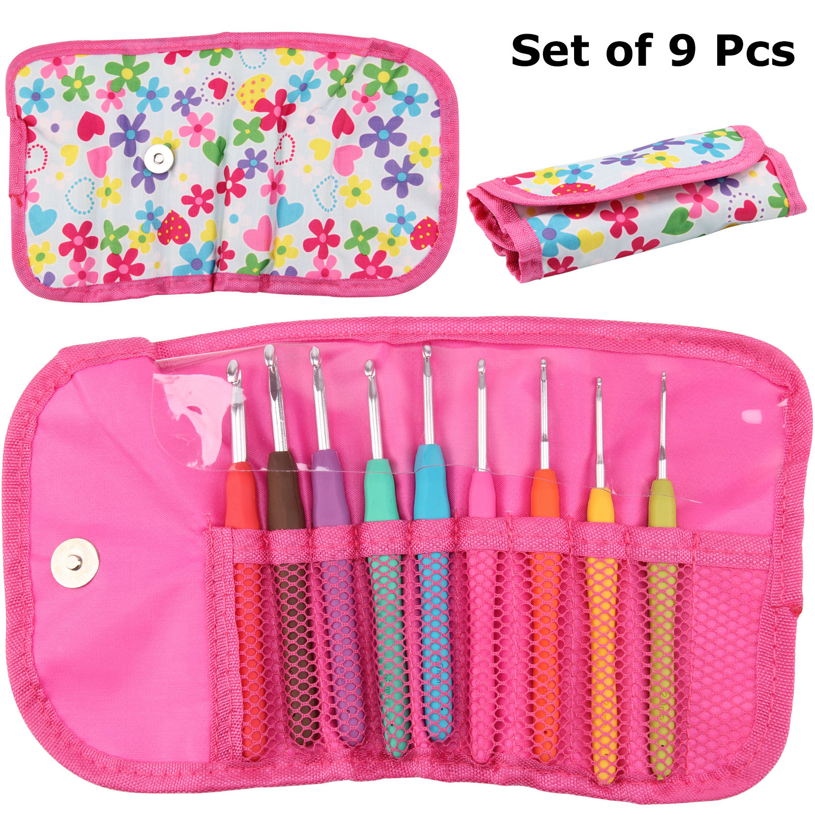 91112Pcs-Crochet-Hook-Set-Knitting-Needle-Yarn-Handle-Organiser-Case-Set-Tool-1138131-1