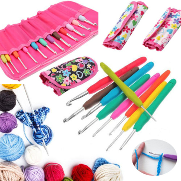 91112Pcs-Crochet-Hook-Set-Knitting-Needle-Yarn-Handle-Organiser-Case-Set-Tool-1138131-15