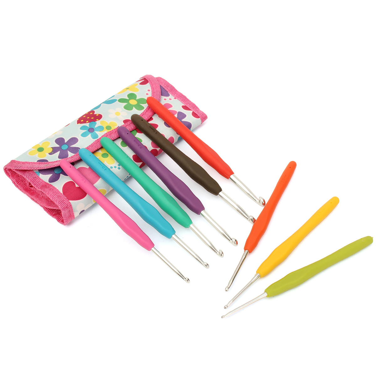 91112Pcs-Crochet-Hook-Set-Knitting-Needle-Yarn-Handle-Organiser-Case-Set-Tool-1138131-3