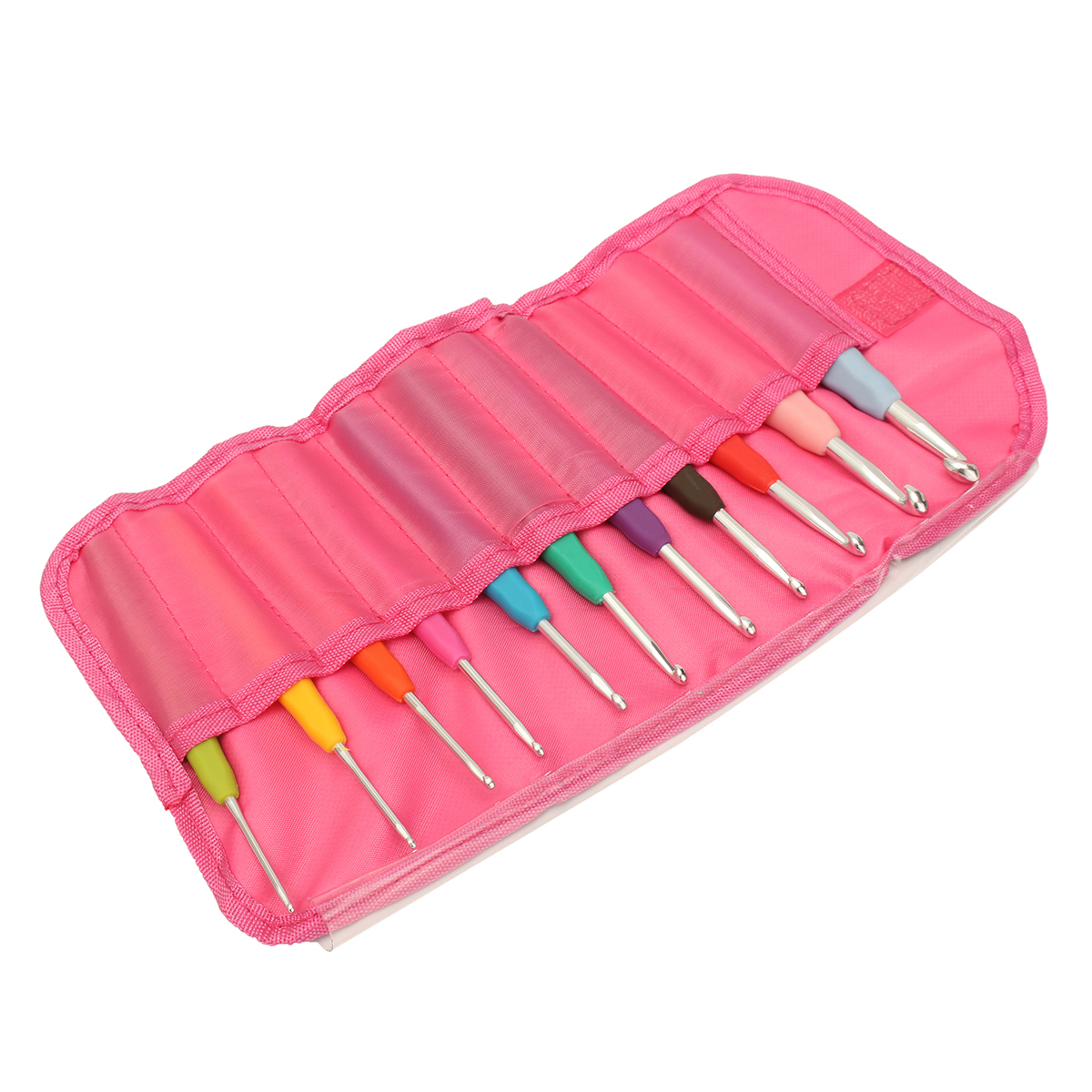 91112Pcs-Crochet-Hook-Set-Knitting-Needle-Yarn-Handle-Organiser-Case-Set-Tool-1138131-5