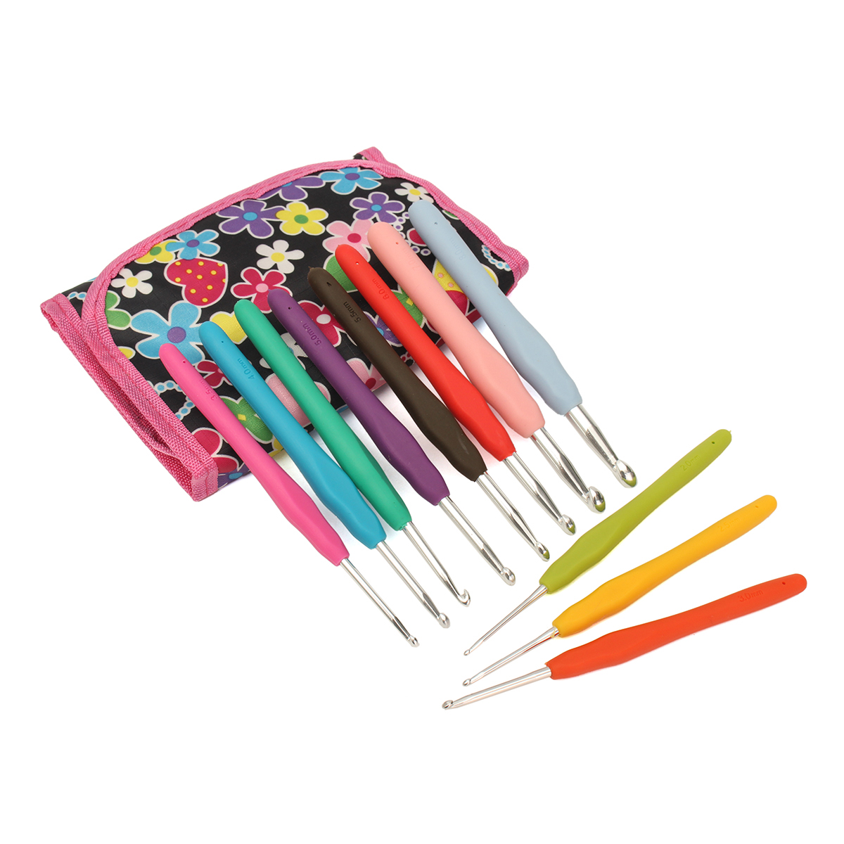 91112Pcs-Crochet-Hook-Set-Knitting-Needle-Yarn-Handle-Organiser-Case-Set-Tool-1138131-6