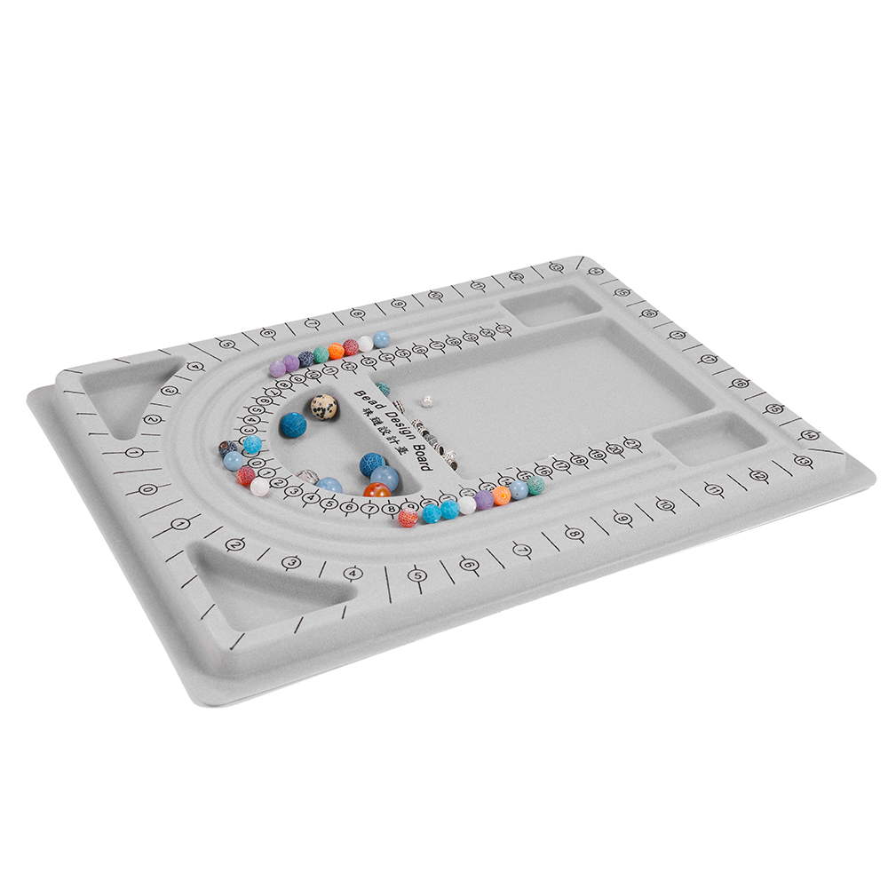 Gray-Flocked-Bead-Board-For-DIY-Bracelet-Necklace-Beading-Jewelry-Making-Organizer-Tray-Design-Craft-1816554-4