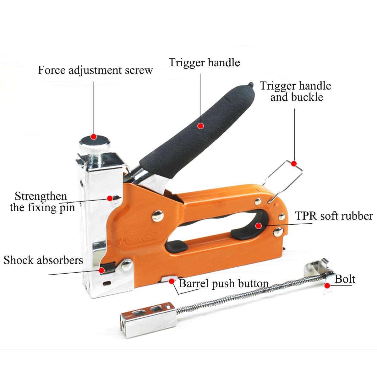 Hand-Nailer-Stapler-with-600Nails-Door-Type-Nail-U-Nail-T-Nail-Steel-Manual-Nailing-Machine-1683411-2