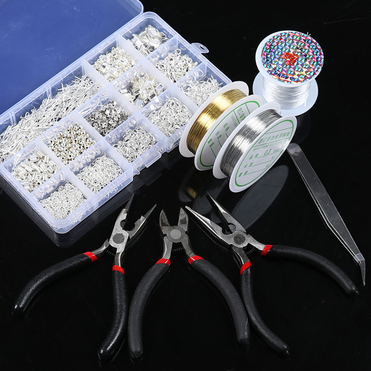 Jewelry-Making-Wire-Starter-Threads-Findings-Pliers-Repair-Tool-Craft-Supply-Kit-1693573-4