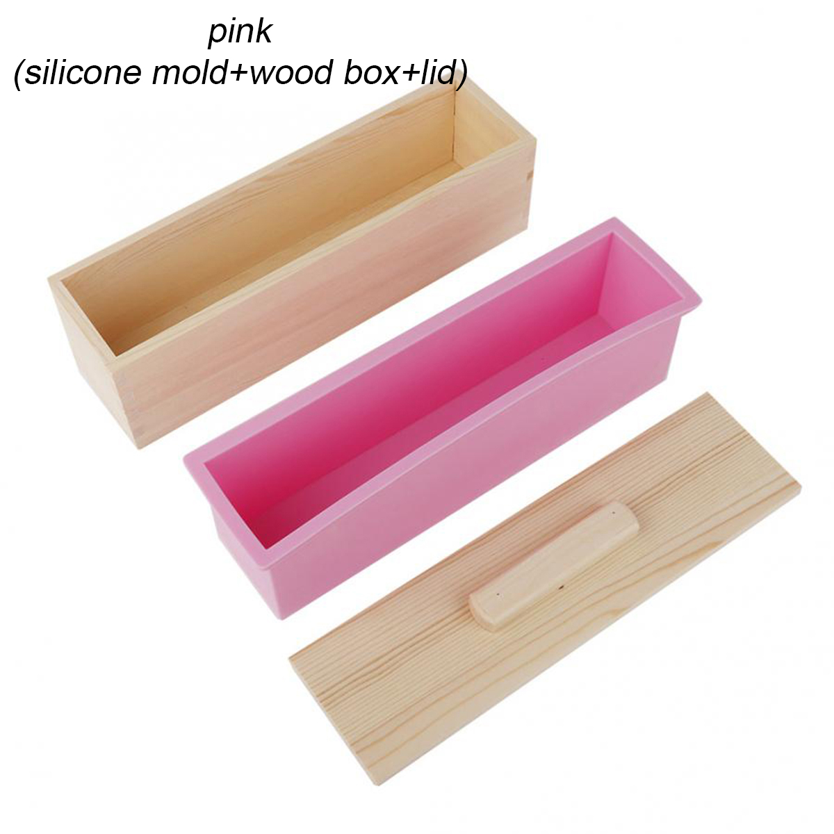 New-Wood-Loaf-Soap-Mould-with-Silicone-Mold-Cake-Making-Wooden-Box-Soap-1602226-4