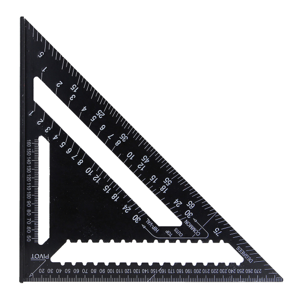 Raitool-AR01-43X30X30cm-Imperial-Aluminum-Alloy-Triangle-Ruler-Black-Triangular-Ruler-1830356-6