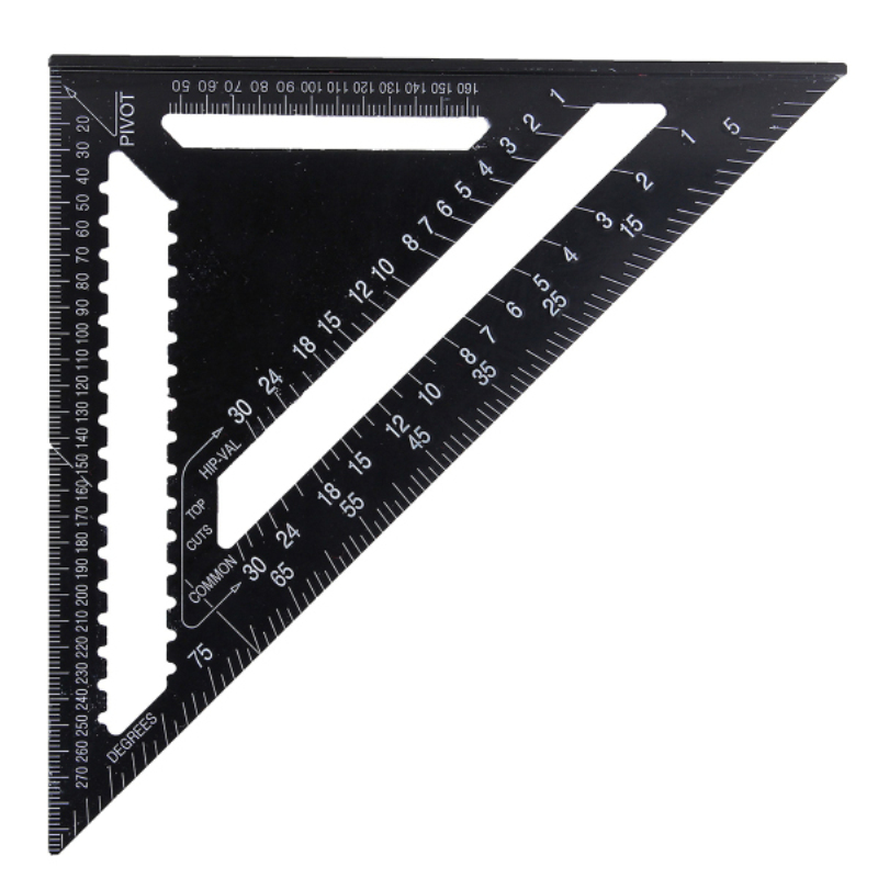 Raitool-AR01-43X30X30cm-Metric-Aluminum-Alloy-Triangle-Ruler-Black-Triangular-Ruler-1134955-4