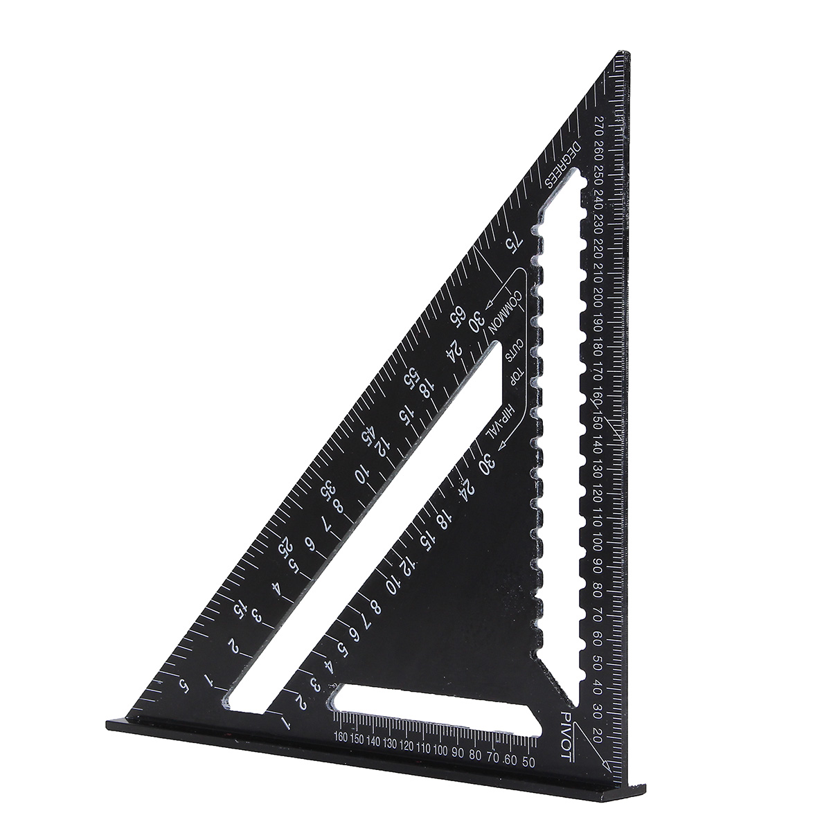 Raitool-AR01-43X30X30cm-Metric-Aluminum-Alloy-Triangle-Ruler-Black-Triangular-Ruler-1134955-8