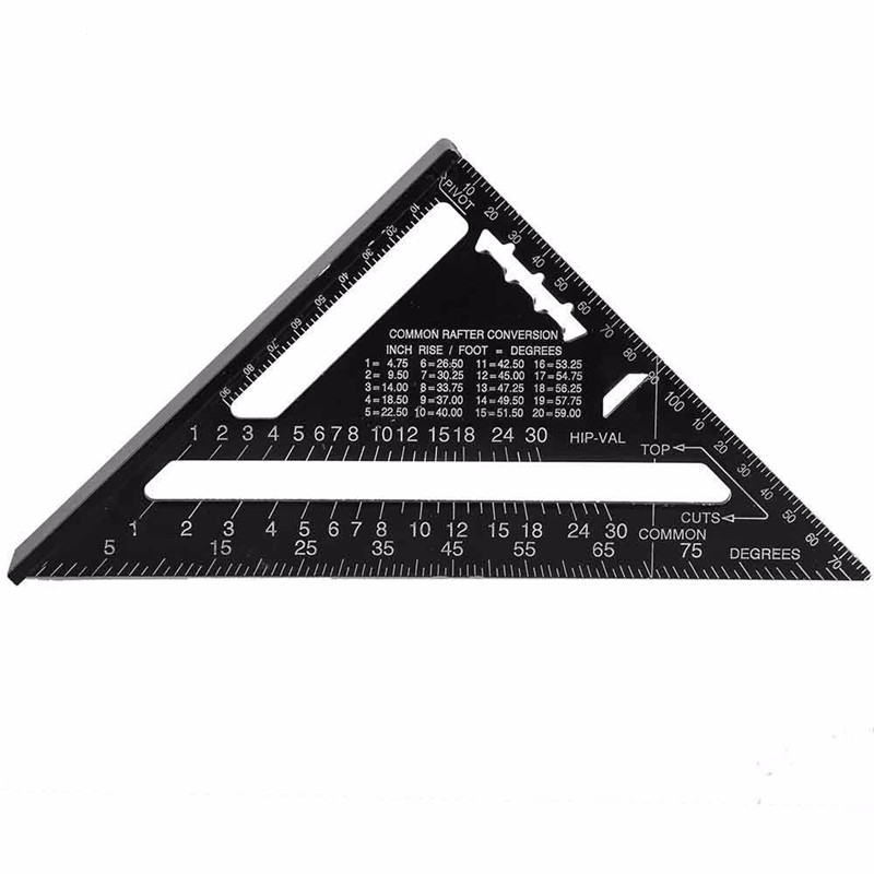 Raitooltrade-AR01-260x185x185mm-MetricImperial-Aluminum-Alloy-Black-Triangle-Ruler-1106994-9