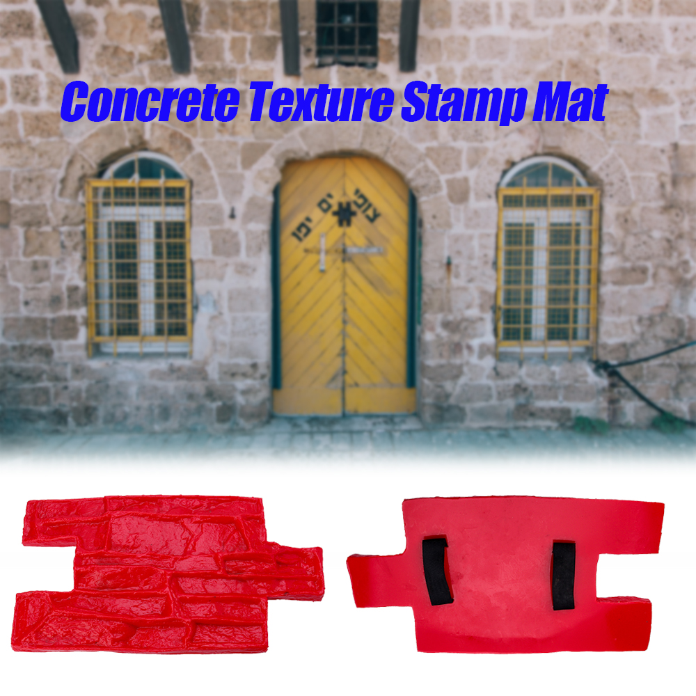 Stone-Decorative-Concrete-Mold-Cement-Reusable-Brick-Mold-Imprint-Texture-Stamp-Mat-1520838-2