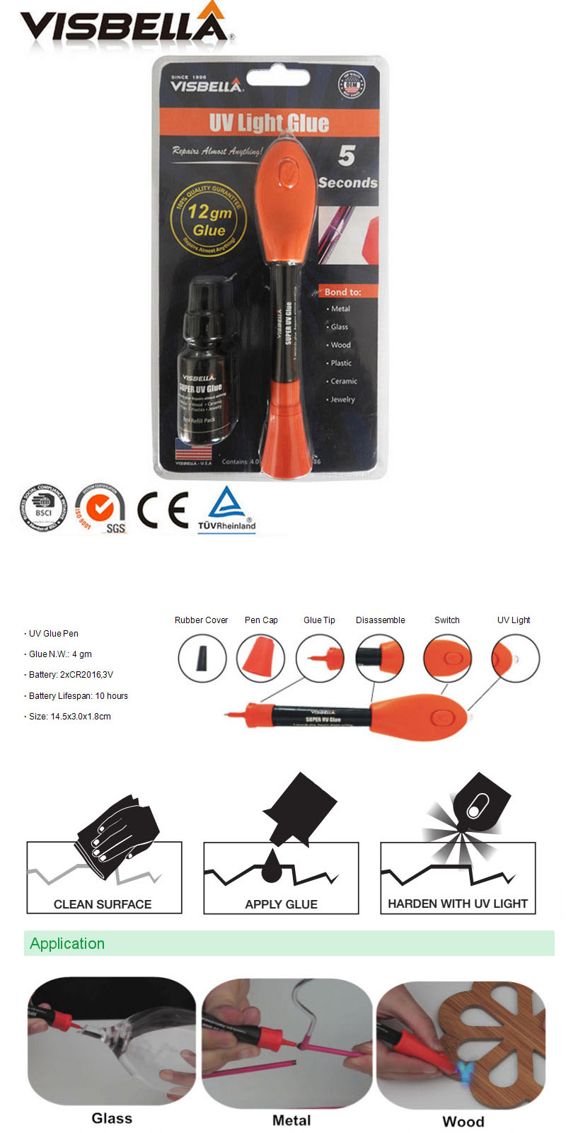 Visbella-Universal-5-Seconds-Fix-UV-Light-Glue-Plastic-Welding-Glue-Quickly-Seal-and-Repair-with-8g--1225377-1