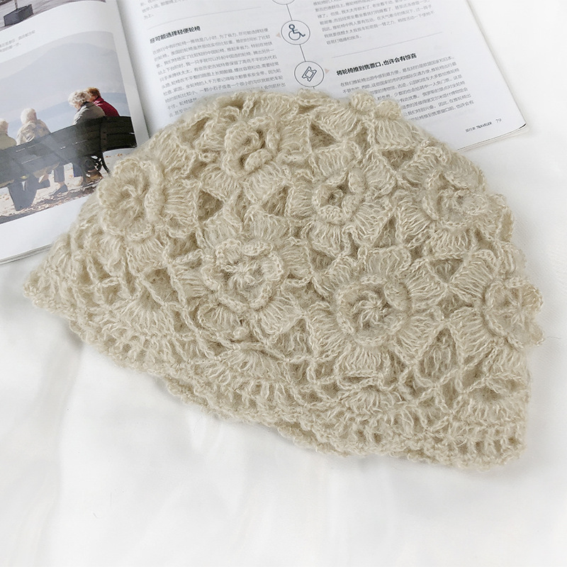 Women-Hand-crocheted-Beanie-Hat-Retro-Literary-Casual-Turban-Hat-1622418-7