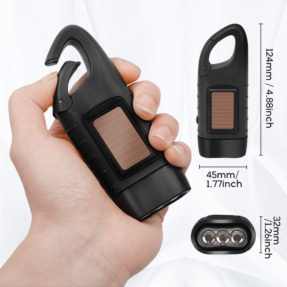 2-PCS-Portable-LED-Flashlight-Hand-Crank-Dynamo-Torch-Professional-Solar-Power-Tent-Light-Lantern-fo-1935471-4