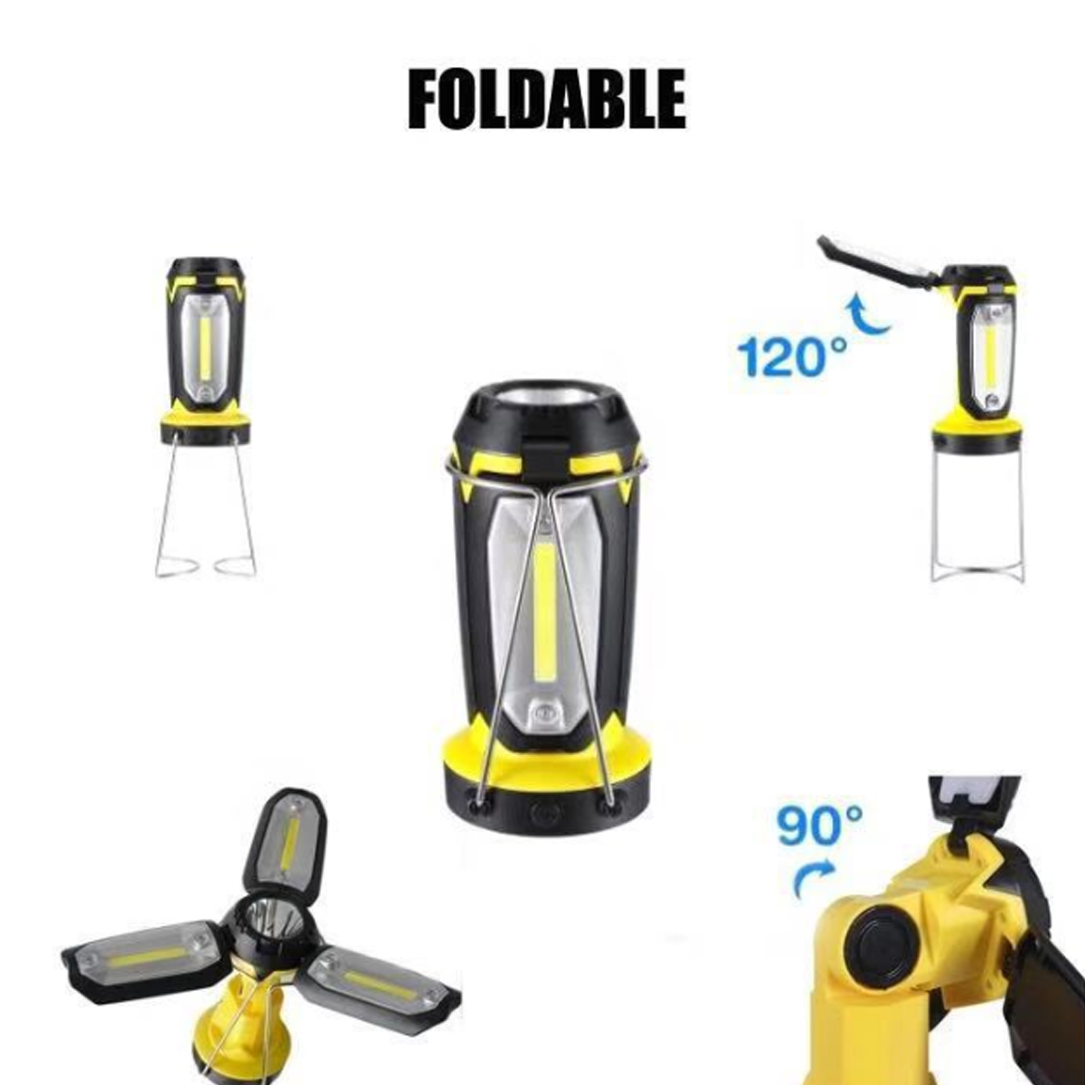 270LM-COB-2000mAh-Rechargeable-Multifunctional-Lantern-LED-Flashlight-Work-Light-Waterproof-Portable-1629273-9