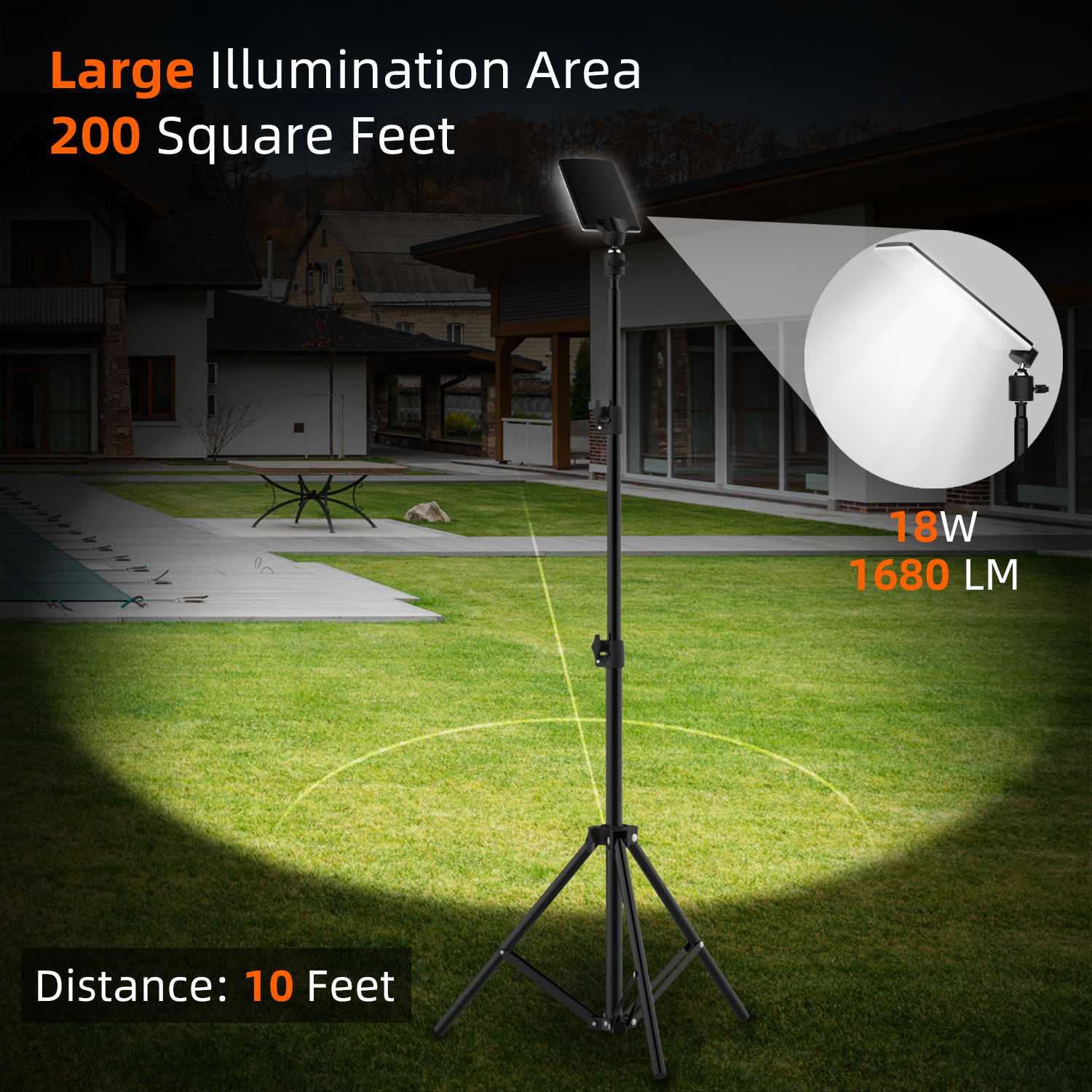 84LEDs-1680LM-18m-Height-Adjustable-LED-Camping-Light-with-Tripod-6500-7000K-Brightness-Stand-Lanter-1756878-3