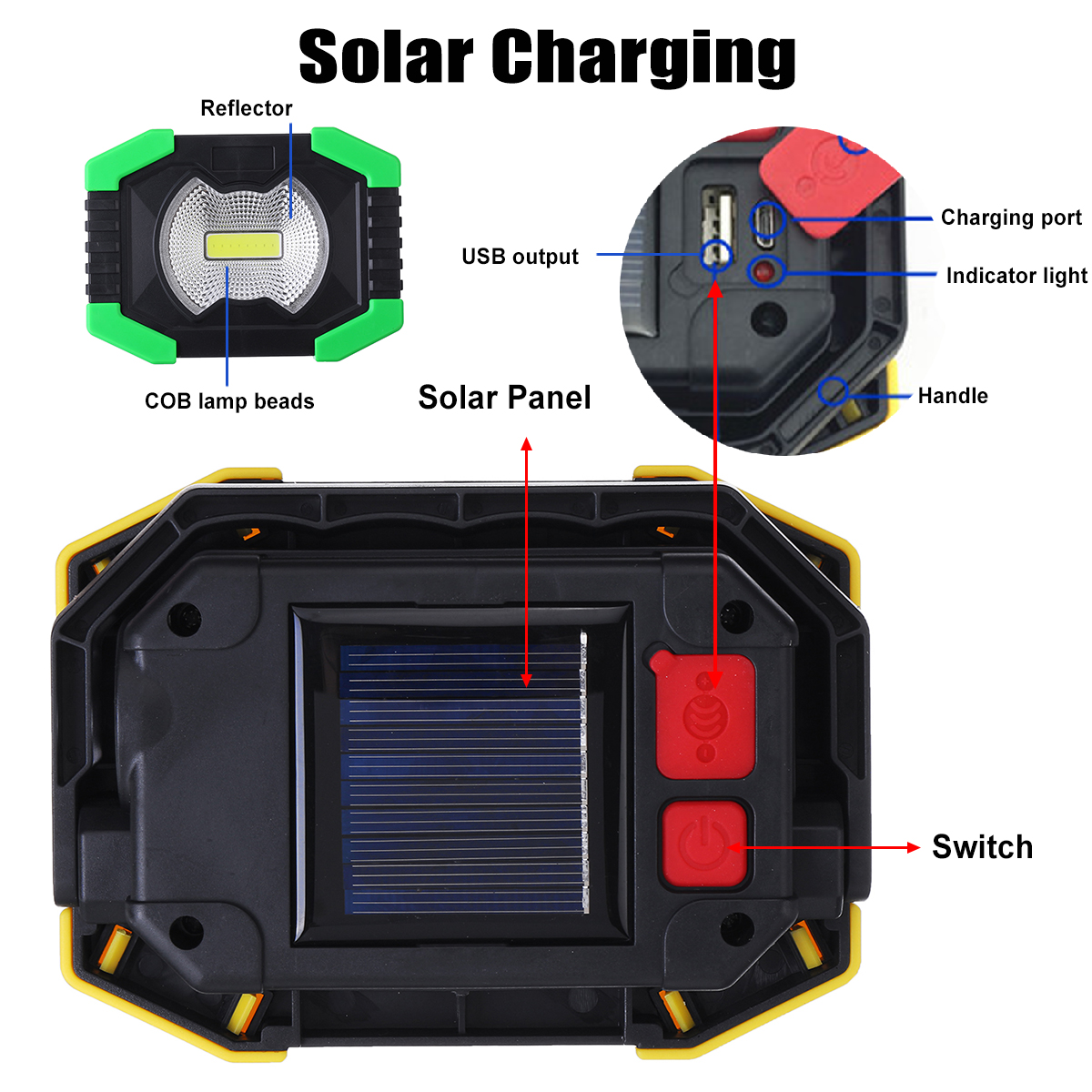 AASolar-Battery-COB-750LM-Rechargeable-Waterproof-LED-Portable-Spotlight-Work-Light-for-Outdoor-Camp-1629199-3