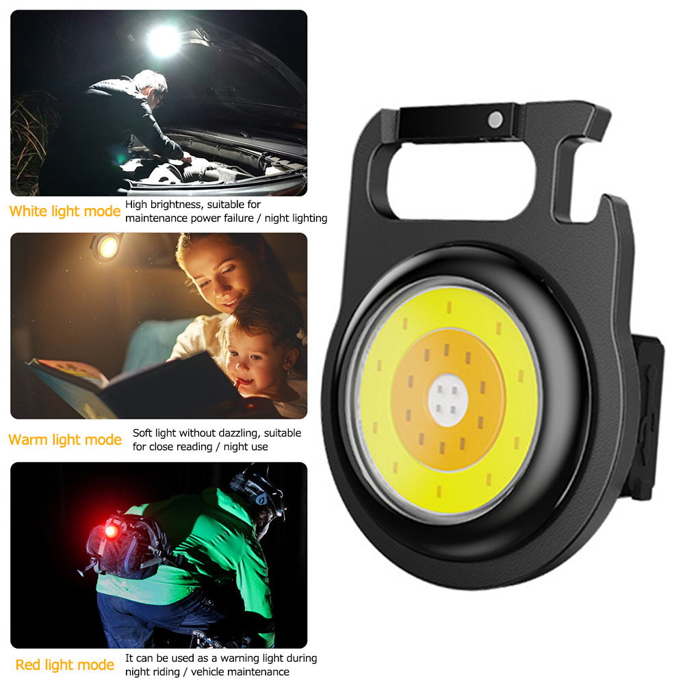 BIKIGHT-W890-COB-LED-Mini-Flashlight-Keychain-Camping-500lm-Clip-Emergency-Work-Lamp-Torch-for-Outdo-1965327-3