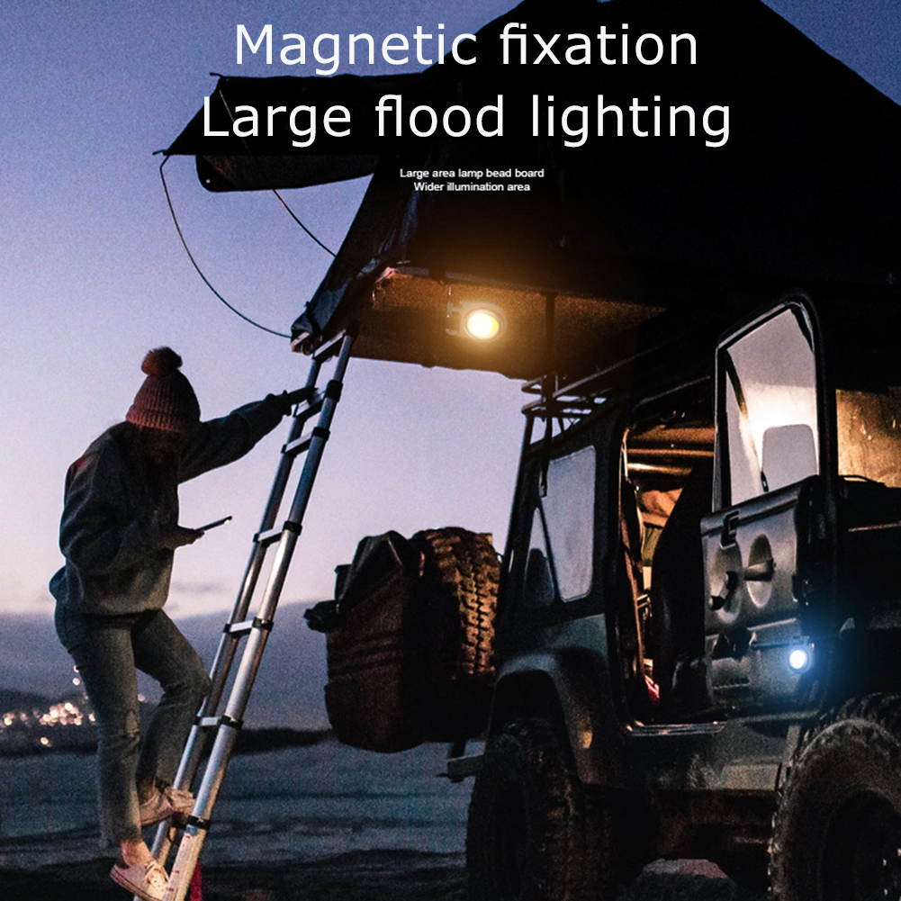 BIKIGHT-W890-COB-LED-Mini-Flashlight-Keychain-Camping-500lm-Clip-Emergency-Work-Lamp-Torch-for-Outdo-1965327-9