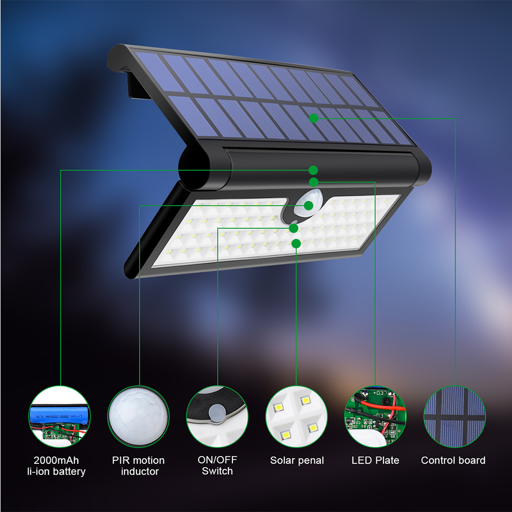 GLIME-3W-58x-LED-Light-Control--Human-Induction-Function-Folding-Solar-Wall-Work-Light-1300700-9