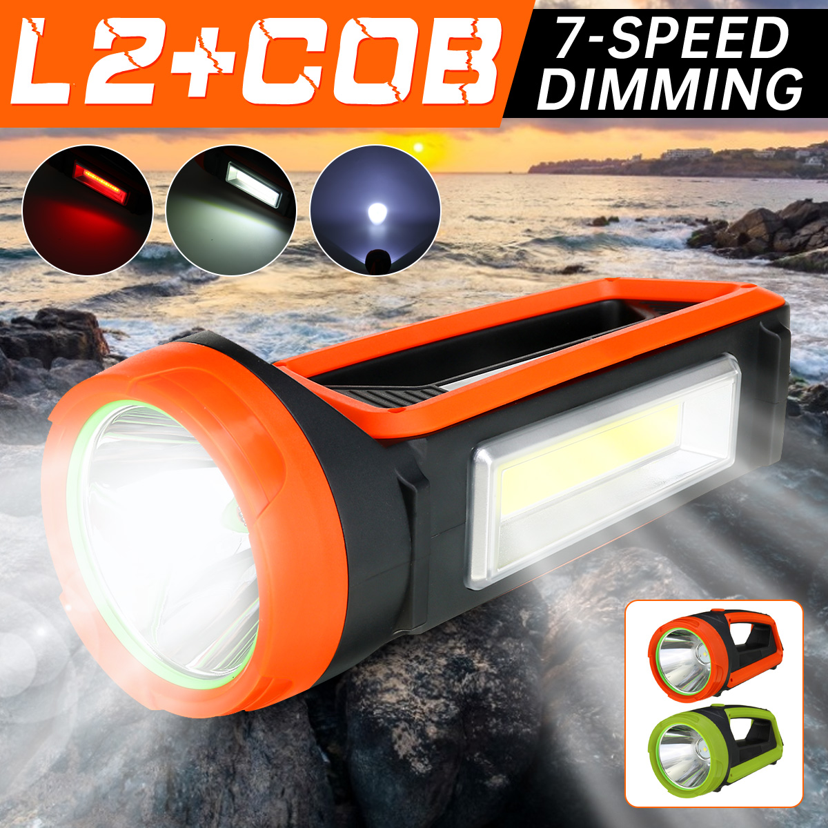 L2-LEDCOB-Searchlight-Super-Bright-7-Modes-USB-Rechargeable-Handheld-Flashlight-Camping-Fishing-1887927-1