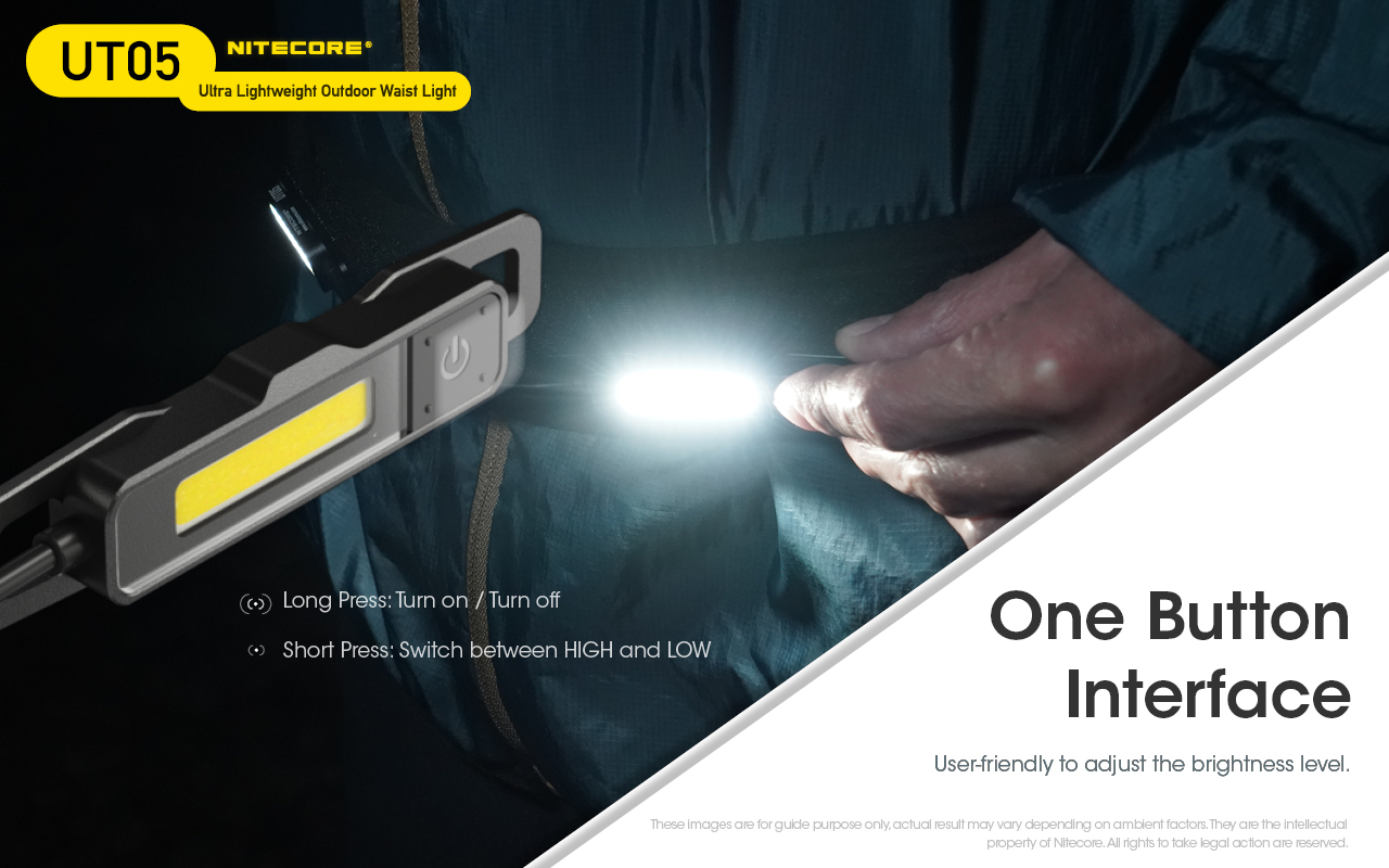 NITECORE-UT05-400-Lumens-Waist-Light-160deg-Flood-Split-Power-Supply-Lightweight-Trail-Running-Lamp--1956056-7