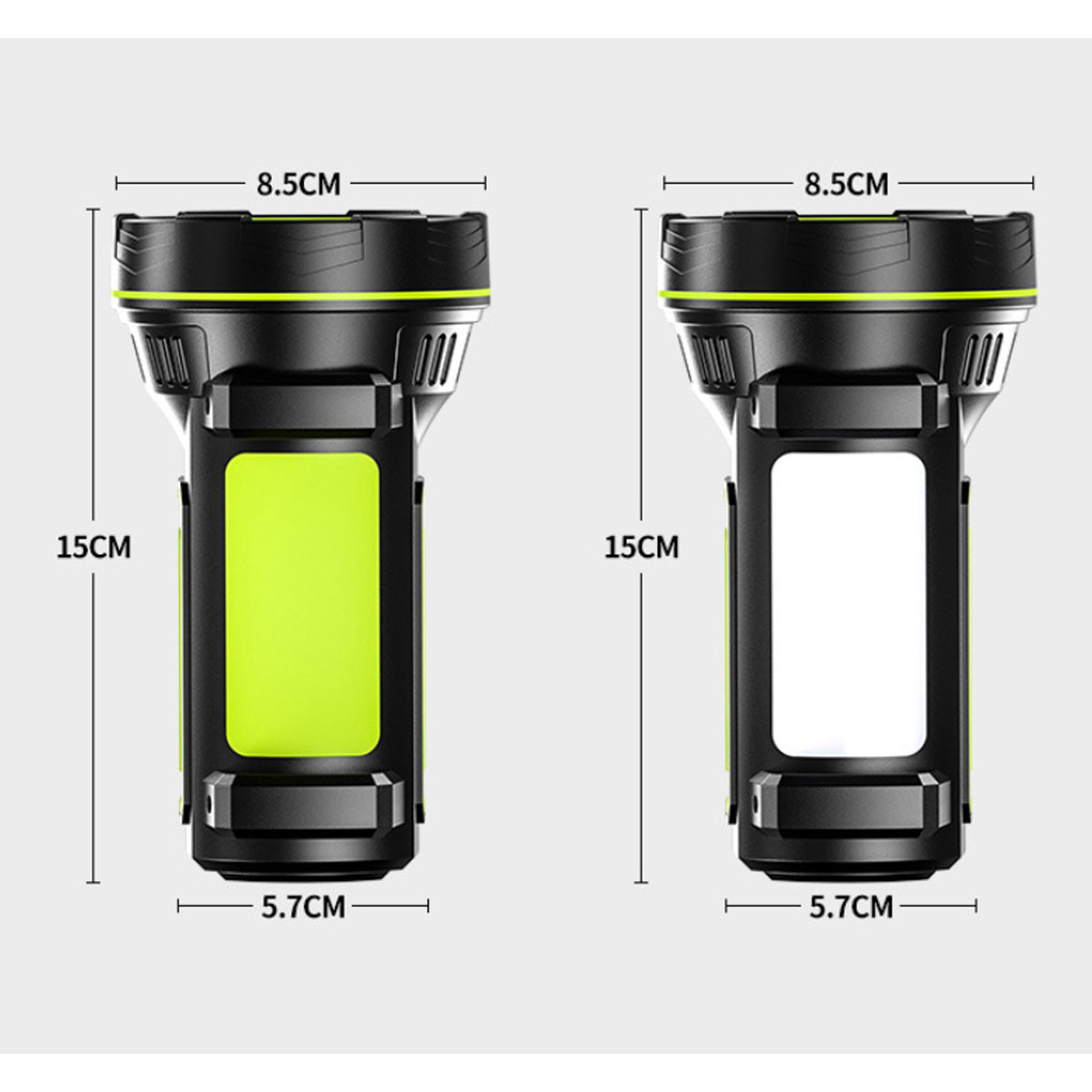 Super-Bright-LED-Spotlight-2-Modes-USB-Rechargeable-Searchlight-Flashlight-Work-Light-Waterproof-Cam-1880414-2