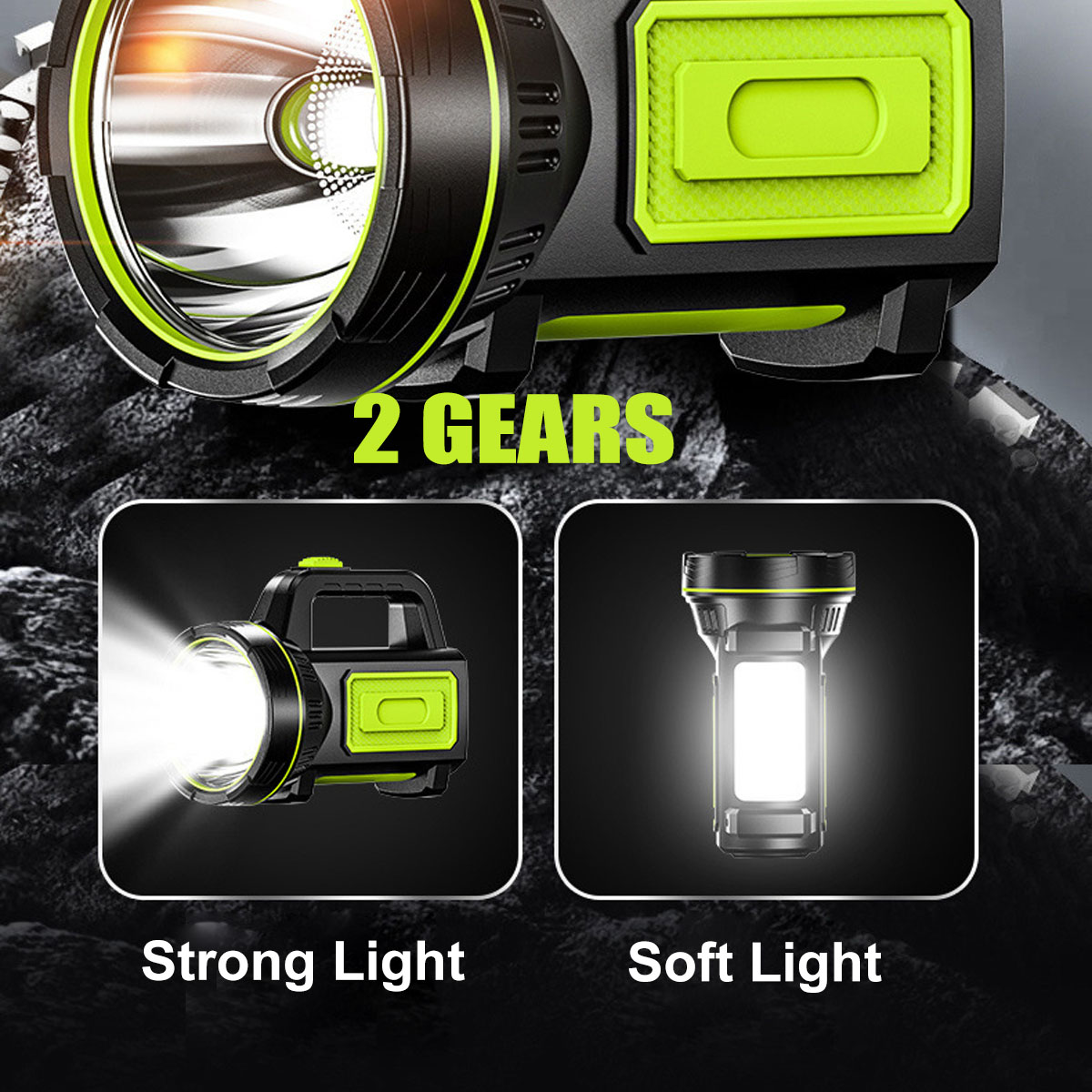 Super-Bright-LED-Spotlight-2-Modes-USB-Rechargeable-Searchlight-Flashlight-Work-Light-Waterproof-Cam-1880414-7