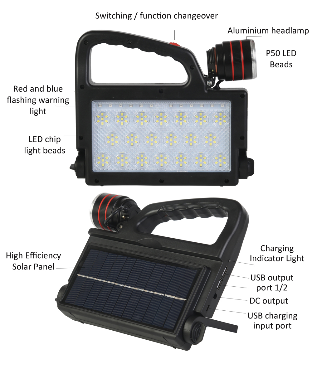 XG-152-P50-COB-Solar-Work-Light-6-Modes-Lighting-USB-Solar-Recharging-Multifunction-Warning-Spotligh-1921139-3