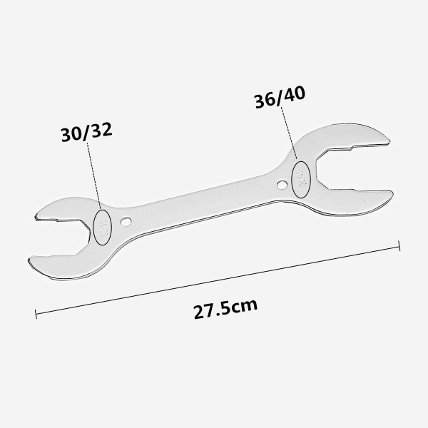 2Pcs-Dual-Open-End-Wrench-Spanner-Repair--Handy-Tool-30323640mm-1241515-9