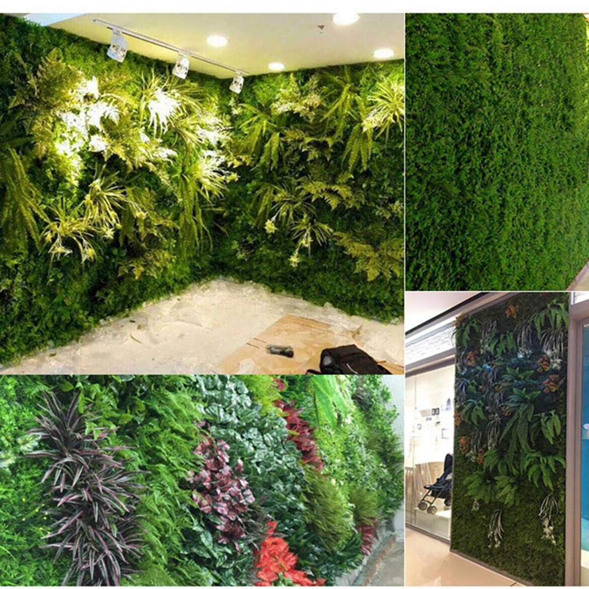 Artificial-Plant-Wall-Panel-Grass-Hedge-Foliage-Vertical-Ivy-Garden-40x60CM-1799071-5