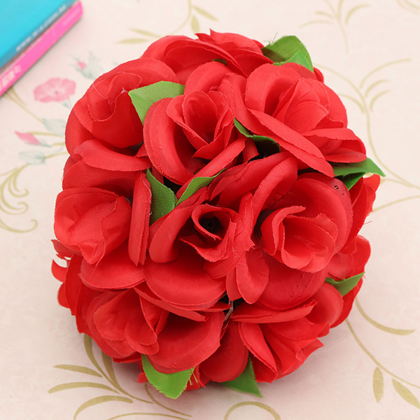 Artificial-Wedding-Silk-Rose-Flower-Ball-With-Leaves-Party-Home-Decoration-976543-4