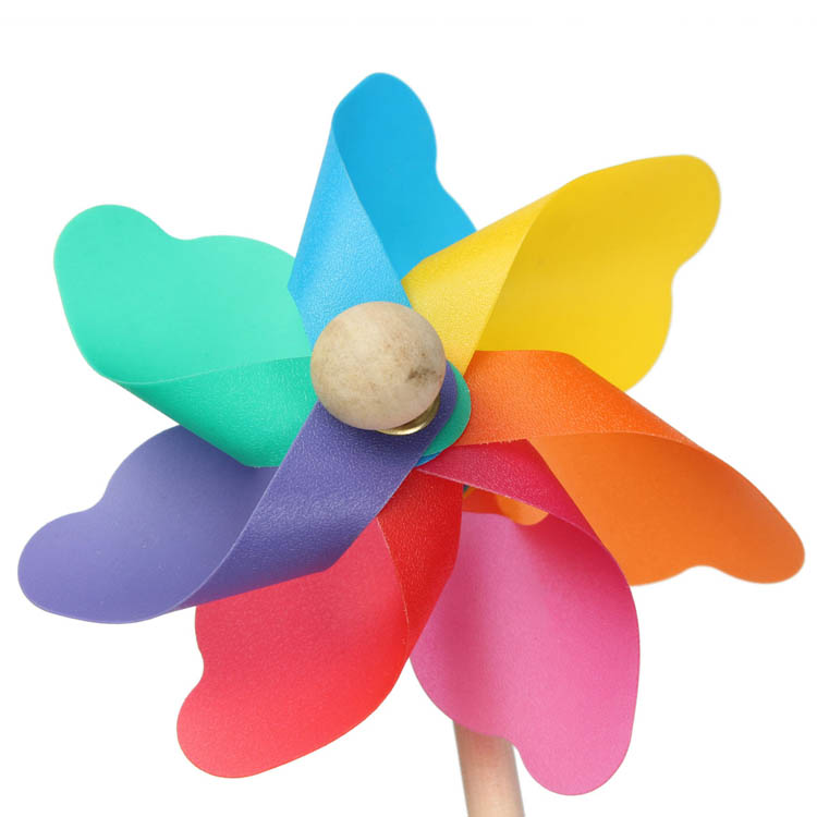 Colorful-PVC-Wooden-Windmill-Home-Garden-Party-Wedding-Decoration-Kid-Toy-1036024-9